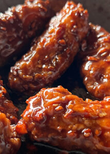 honey garlic chicken wings